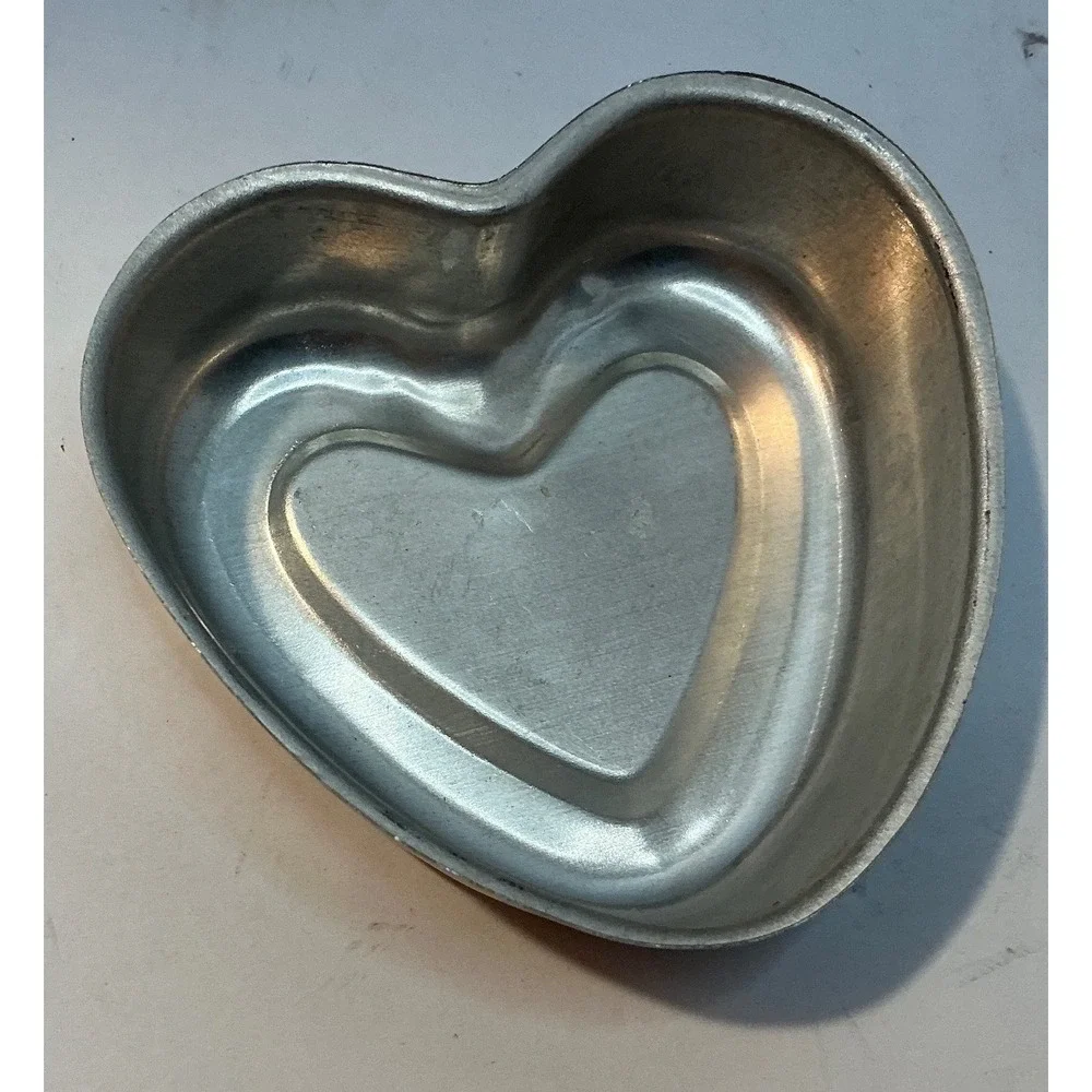 Vintage Playing Card Suit Mini Cake Jello Molds Aluminum Set of 4